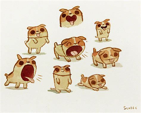 Dog Character Sheet Nucleus Art Gallery And Store