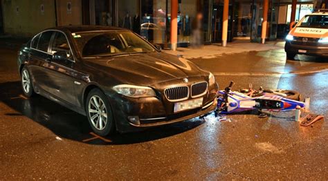 Buchs Sg Unfall Mit Alkoholisiertem Bmw Lenker