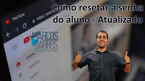 Como Resetar A Senha Do Aluno Na SED ATUALIZADO YouTube