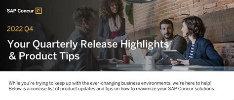 Sap Concur Release Highlights Sap Concur Uk