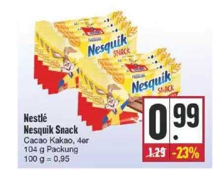 Nestl Nesquik Snack Angebot Bei Edeka Prospekte De