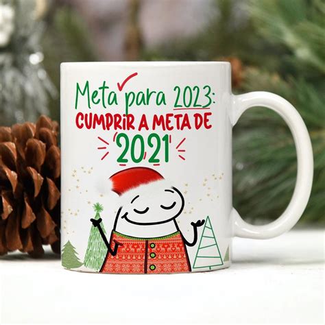 Caneca De Porcelana Flork Meme Natalino Feliz Natal Elo7