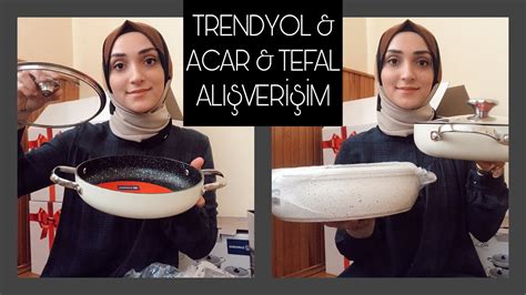 UYGUN FİYATLI ÇEYİZ ÇEYİZ ALIŞVERİŞİ 9 TRENDYOL ACAR TEFAL YouTube