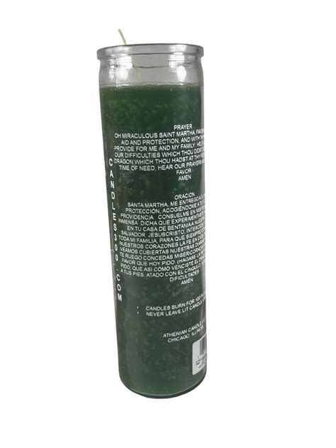 St Martha The Dominator 7 Day Glass Candle - LuckShop