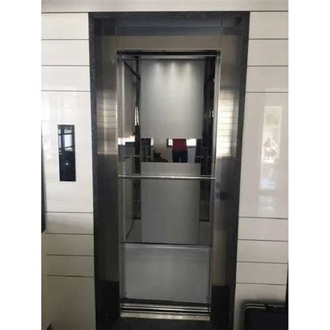 Manual Door Passenger Elevator Without Machine Room Maximum Speed M