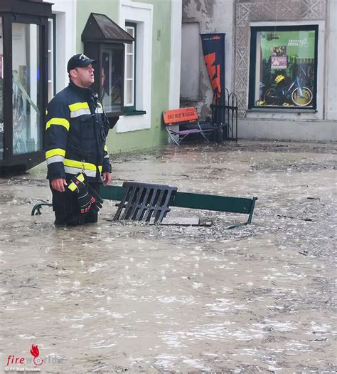 Stmk Hagel Unwetterzelle über Bad Aussee sorgte am 1 Juni 2023 für