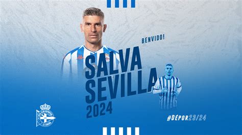 Salva Sevilla Nuevo Jugador Del D Por Rcdeportivo P Gina