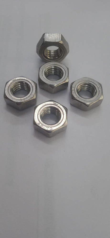 Broaching Stainless Steel Din Weld Hex Nut At Rs Piece In