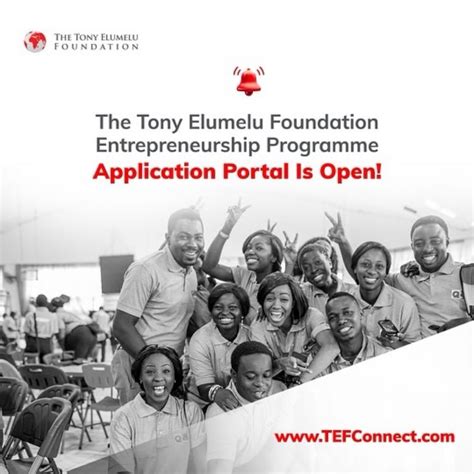 Applications Open For The Tony Elumelu Foundation Entrepreneurship