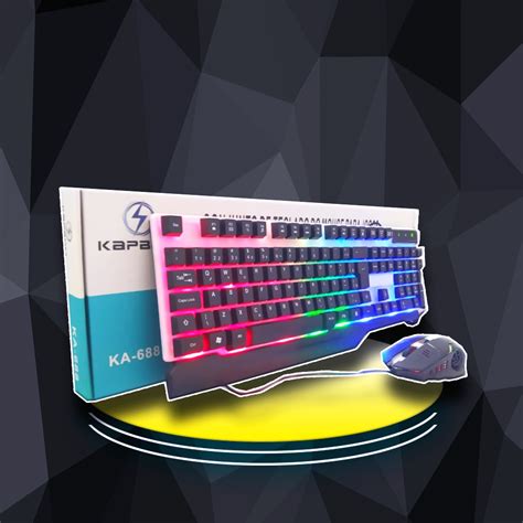 Kit Teclado E Mouse Gamer RGB Shopee Brasil