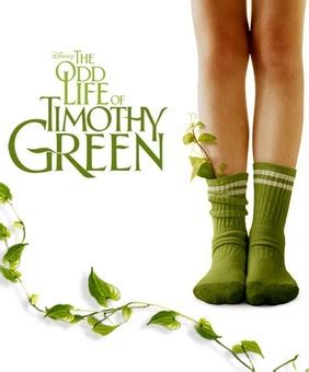 The Odd Life Of Timothy Green Poster With Legs And Feet In Socks On