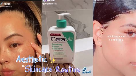 TOP AESTHETIC SKINCARE ROUTINE TikTok Compilation YouTube