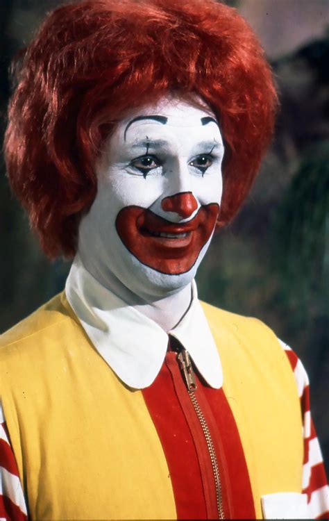 Tv Ronald Mcdonald King Moody As Seen In Early 1971 Mcdonaldland