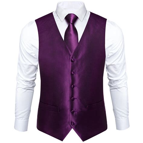 Purple Vest For Men