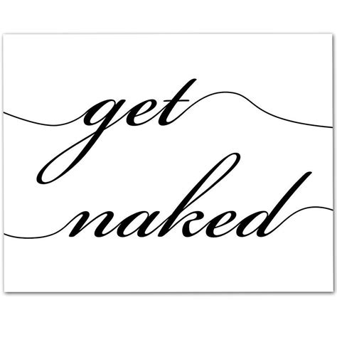 Amazon Get Naked 11x14 Unframed Art Print Great Gift And Decor