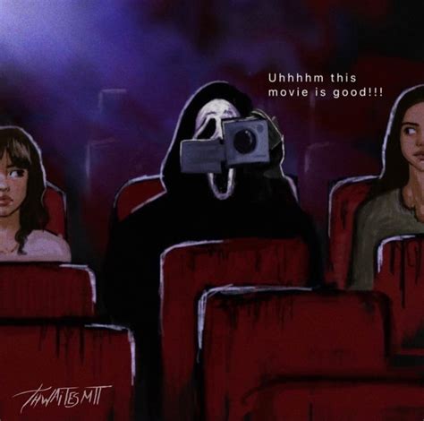 Ghostface Fanart Scream VI Filmes clássicos de terror Personagens