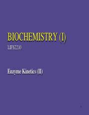 L Enzyme Kinetics Ii Pdf Biochemistry I Lifs Enzyme Kinetics Ii