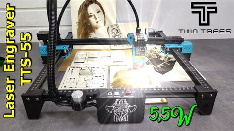 Twotrees TTS 55 Laser Engraver With 5 5 W Optical Output Under 300