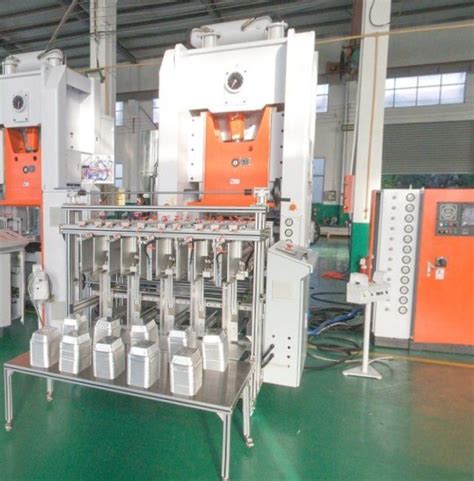 Automatic ISO Aluminium Foil Container Making Machine One Operator