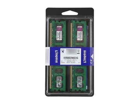 Kingston Valueram Gb X Gb Ddr Pc Dual Channel Kit