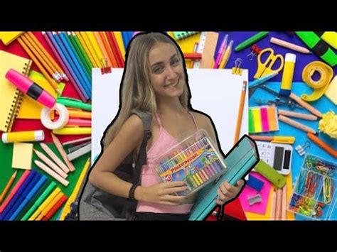 HAUL MATERIAL ESCOLAR para la VUELTA a CLASES Silvia Sánchez YouTube