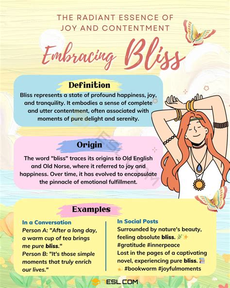 Bliss Meaning What Does Bliss Mean Esl