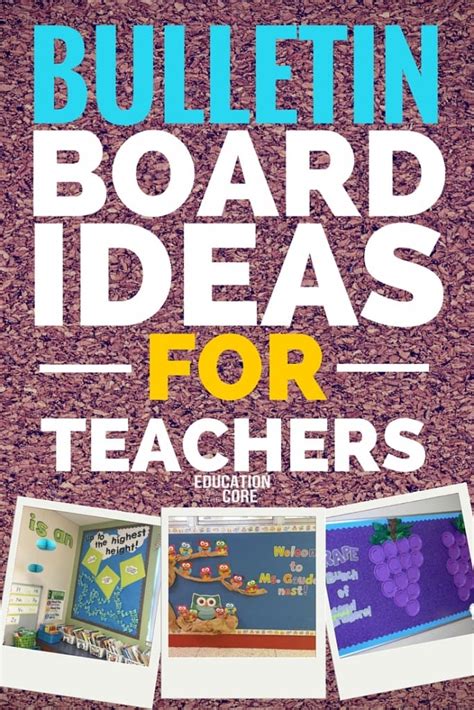 29 Bulletin Board Ideas for Teachers