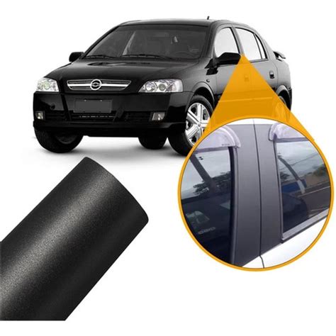 Adesivo Coluna Blackout Preto Fosco Poroso Astra Hatch Sedan Shopee