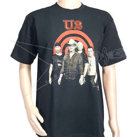 U2 Embroidered T Shirt Rockos Online Store