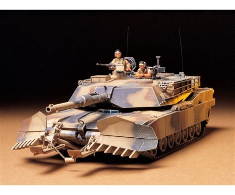 35158 US MBT M1A1 Abrams W Mine Plow Tamiya 1 35 Harrastepaja Oy