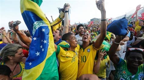 See Brazil Fans Go Crazy With Happiness - ABC News