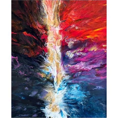 Lightning Bolt, 20″ x 24″ | Pooja's Artistry