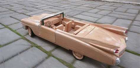 Check Out This 59 Cadillac Eldorado Made Out Of Wood Video