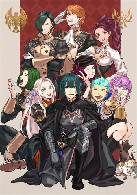 Black Eagles Group Photo (Plus Byleth) : r/FireEmblemThreeHouses