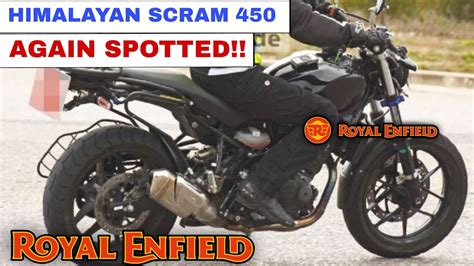 Royal Enfield Himalayan Scram 450 Again Spotted Upcoming Royal