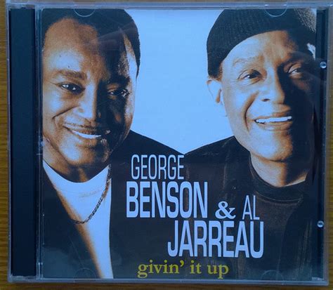 George Benson Al Jarreau Givin It Up CD Discogs