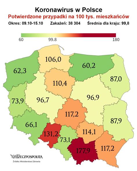 Nowe Dane O Epidemii Koronawirusa W Polsce Rekordy W 12 Województwach