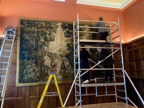 Stunning Tapestry Back On Display Cannon Hall Barnsley Museums