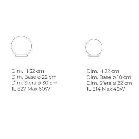 Runde Tischlampe Aus Mundgeblasenem Venezianischem Glas