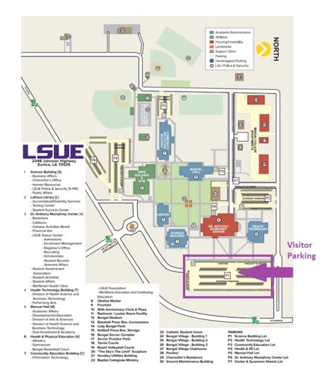 Louisiana State University Eunice Campus Map Allmaps Preserving