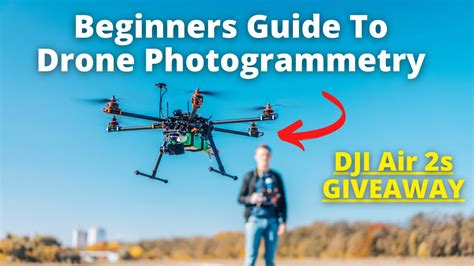 A Beginners Guide To Drone Photogrammetry Dji Air S Giveaway Youtube