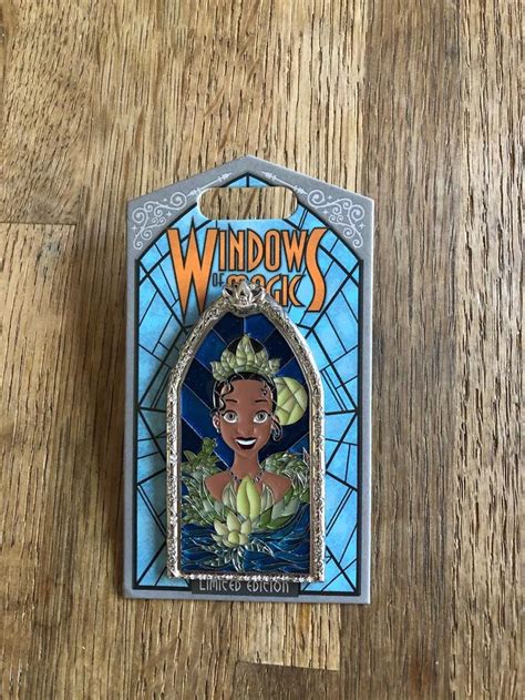 Disney Pin Review Tiana Windows Of Magic 2019 Release Disney