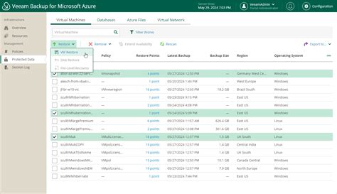 Step 1 Launch Restore Virtual Machines Wizard Veeam Backup For