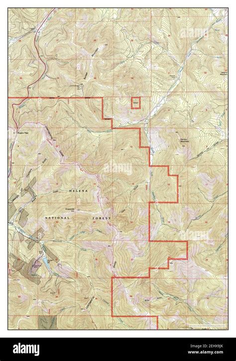 Rogers Pass, Montana, map 2001, 1:24000, United States of America by ...