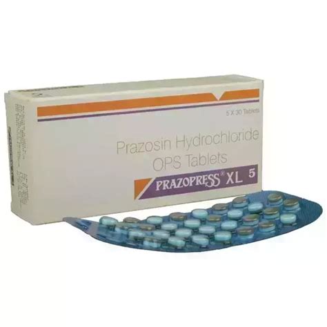 Prazopress Xl Mg Tablet Uses Price Dosage Side Effects