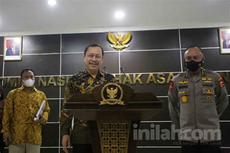 Foto Komnas Ham Berikan Tiga Rekomendasi Kasus Pembunuhan Brigadir J