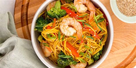 Shrimp Stir Fry with Noodles