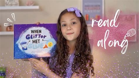 When Glitter Met Glue Read Aloud Youtube