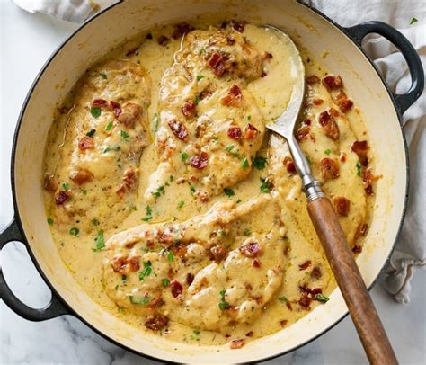 Creamy Bacon Chicken - The Cozy Cook