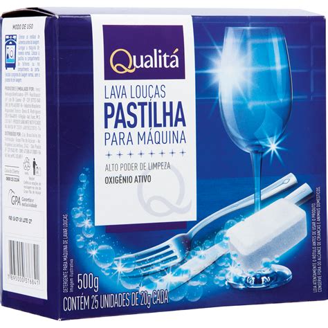 Detergente Pastilha Para M Quina De Lavar Lou As Qualit Caixa G